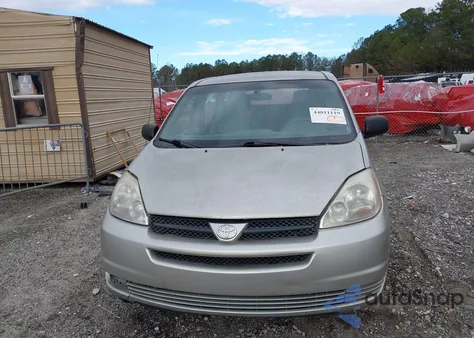 2004 Toyota Sienna Ce z USA, uszkodzony, nr VIN 5TDZA23C44S013634